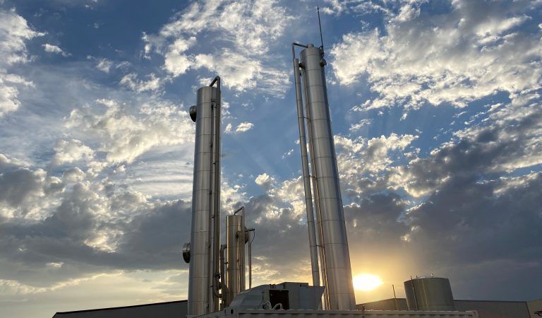 Planta de biometano diseñada, construida y operada por AGF. Tecnología española. Biometano. Separación de Gases